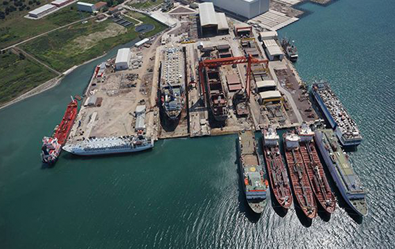 Les convertisseurs de fréquence d´ESIS POWER » alimentent le chantier naval de Yardem